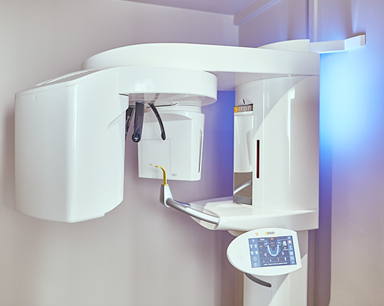 scanner dentaire pour imagerie 3D au cabinet des Halles